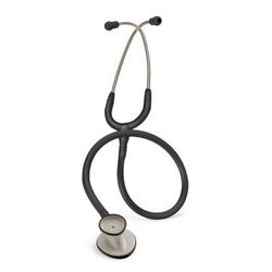 Classic Stethoscope 3M Littmann Lightweight II S.E. Black 1-Tube 28 Inch Tube Double Sided Chestpiece