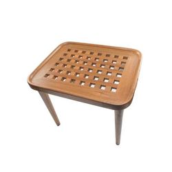 Whitecap Cockpit Grate End Table Teak 60020