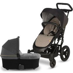 Micralite SmartFold Stroller + Bassinet - Carbon
