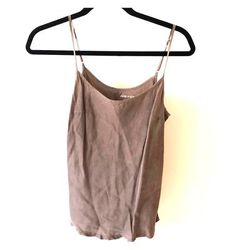 Anthropologie Tops | Anthropologie Camisole Tank-Top Adjustable Strap | Color: Brown | Size: M