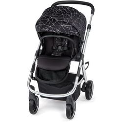 Diono Excurze Stroller - Luxe Black Platinum