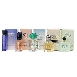 Giorgio Armani 5 Piece Variety Set for Women Standard Eau De Parfum for Women