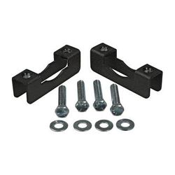 Chief Pole Clamp Kit - 1 to 2" OD (Black, 2 Pieces) - [Site discount] TPK1