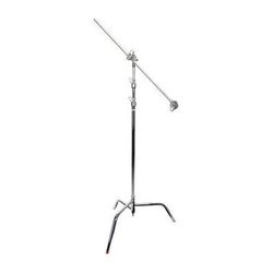 Matthews 40" C-Stand with Spring-Loaded Base, Grip Head, & Arm Kit (10.5', Silver) 339764