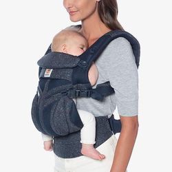 Ergobaby Omni 360 Cool Air Mesh Baby Carrier - Blue Tweed