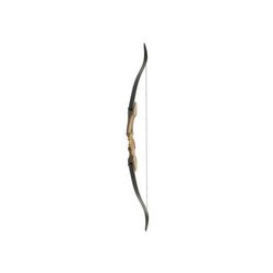 October Mountain Smoky Mountain Hunter Recurve Bow 62 in. 30 lbs RH Brown OMP1686230