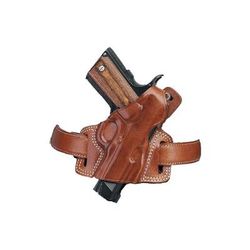 Galco Silhouette Concealment Leather Holster Glock 31/Glock 26/Glock 27 Right Hand Plain Tan SIL224