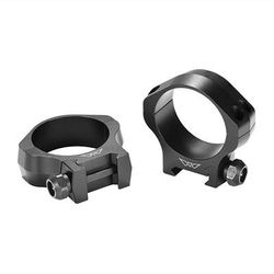 Warne Mfg. Company 40mm Mountain Tech Rings - 40mm Low (1.24") Rings, Black
