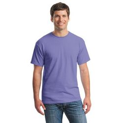 Gildan G500 Adult Heavy Cotton T-Shirt in Violet size 3XL 5000, G5000