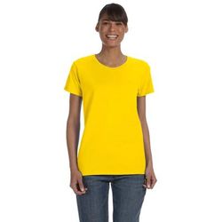 Gildan G500L Women's Heavy Cotton T-Shirt in Daisy size XL 5000L, G5000L