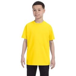 Gildan G500B Youth Heavy Cotton T-Shirt in Daisy size Small 5000B, G5000B