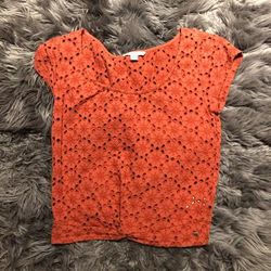 American Eagle Outfitters Tops | American Eagle Top | Color: Orange | Size: S