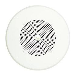 Bogen Ceiling Speaker Assembly with S86 8" Cone & Volume Knob (Bright White) S86T725PG8UVK