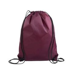 Liberty Bags 8886 Value Drawstring Backpack in Maroon LB8886