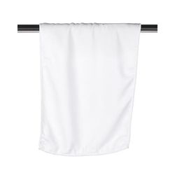 Carmel Towel Company C1118L Microfiber Rally in White C1118/MF, C1118, C1118M, C1118MF