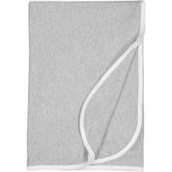 Rabbit Skins 1110 Infant Premium Jersey Blanket in Heather/White | Ringspun Cotton LA1110