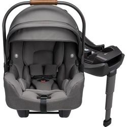 Nuna PIPA RX Infant Car Seat + RELX Base with Load Leg - Granite