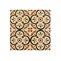 Retro 12" x 12" Self Adhesive Vinyl Floor Tile - 20 Tiles/20 sq. ft. by Achim Home Décor in Brown