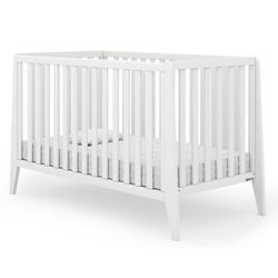 dadada Boston 3-in-1 Convertible Crib - White