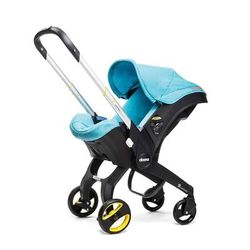 Doona Infant Car Seat & Stroller - Sky (Turquoise)