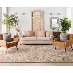 Indiana 42"H x 30"W x 2"D Traditional White Accent Mirror - Boutique Rugs