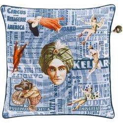 Hunterview 22" Square Modern Cotton Grass Green/Blue/Coral/Ice Blue/Peach/Wheat/Peach/Lime Green Throw Pillow - Boutique Rugs