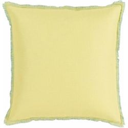 Ingold 20" Square Modern Blue/Light Green Throw Pillow - Boutique Rugs
