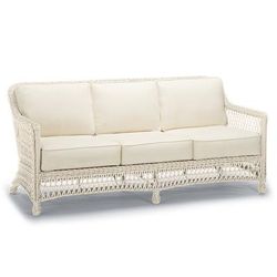 Hampton Seating Replacement Cushions - Loveseat, Sunbrella Rain, Rain Brick Loveseat, Standard - Frontgate