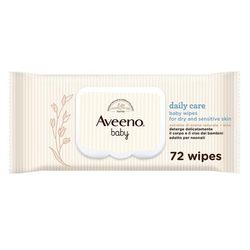 Aveeno Baby Daily Care 72 Salviettine, Salviette neonato e bambino umi
