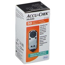 Accu-Chek® Mobile Cassetta Test per Misuratore di Glicemia 50 pz Stris