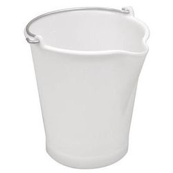 Seau 12l Gradue - Anse Inox Diam 290 X Haut 310 - En Pebd - Gilac