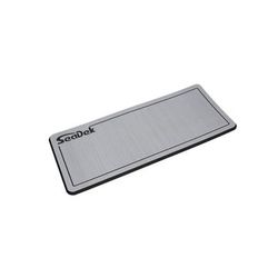 SeaDek Dual Density Helm Pad - 14in x 36in 20mm Storm Gray w/Black Laser SD Logo Small 37925-80324