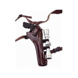 Galco Kodiak Hunter Leather Shoulder Holster Right Hand Havana KH130H