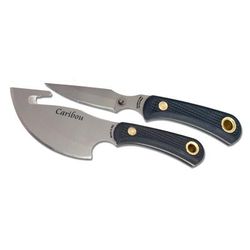 Knives of Alaska Caribou Cleaver Combo Set Black 00015FG
