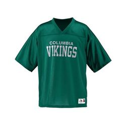 Augusta Sportswear 257 Athletic Stadium Replica Jersey T-Shirt in Dark Green size Medium