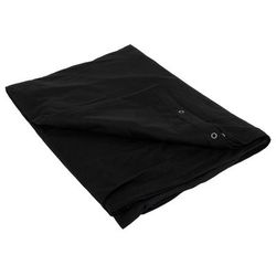 Stairville Bühnenvorhang 6x4m schwarz