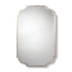 Mari Wall Mirror - Brushed Silver Frame - Frontgate