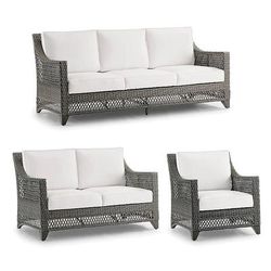 Graham Seating Replacement Cushions - Sofa, Rain Sand - Frontgate