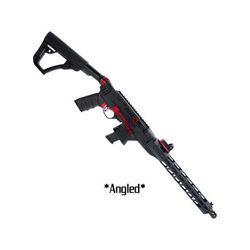 TANDEMKROSS Upriser Chassis For Ruger PC Carbine Angled Red TK28N0370RAN1