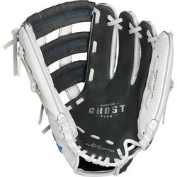 Easton Ghost Flex Youth GFY12CB 12" Fastpitch Softball Glove - Right Hand Throw White/Black