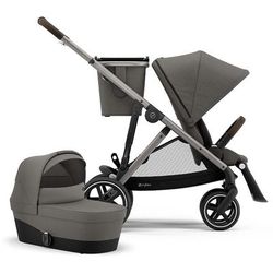 Cybex Gazelle S Stroller & Cot - Soho Grey (Taupe Frame)