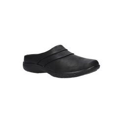 Extra Wide Width Women's Swing Slide by Easy Street in Black (Size 8 1/2 WW)