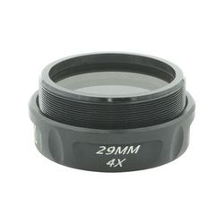 SureLoc Lens Center Drilled 29mm 4x Clear SL52294