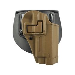 BlackHawk CQC SERPA Holsters w/Belt Loop and Paddle Glock 19/Glock 23/Glock 32/Glock 36 Right Hand Matte Coyote Tan 410502CT-R