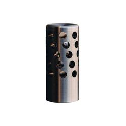 Anarchy Outdoors RPR Rimfire Bull Barrel Full Port Muzzle Brake .22 Caliber 1/2x28 Thread 0.86 in OD Silver 791617485136