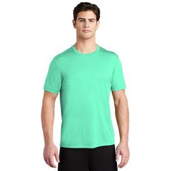 Sport-Tek ST420 Posi-UV Pro Top in Bright Seafoam size Large | Polyester