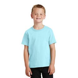 Port & Company PC099Y Youth Beach Wash Garment-Dyed Top in Glacier size Large | Cotton