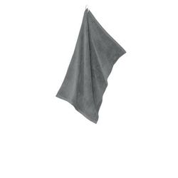 Port Authority TW530 Grommeted Microfiber Golf Towel in Deep Smoke size OSFA | Polyester Blend