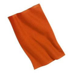 Port Authority PT38 Rally Towel in Orange size OSFA | Cotton