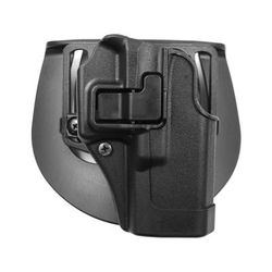 BlackHawk CQC SERPA w/Belt Loop and Paddle Holsters Glock 19/Glock 23/Glock 32/Glock 36 Right Hand Matte Black 410502BK-R